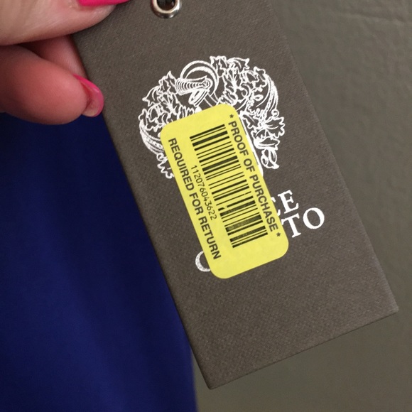 Vince Camuto Royal Blue Sleeveless Blouse - Picture 6 of 9